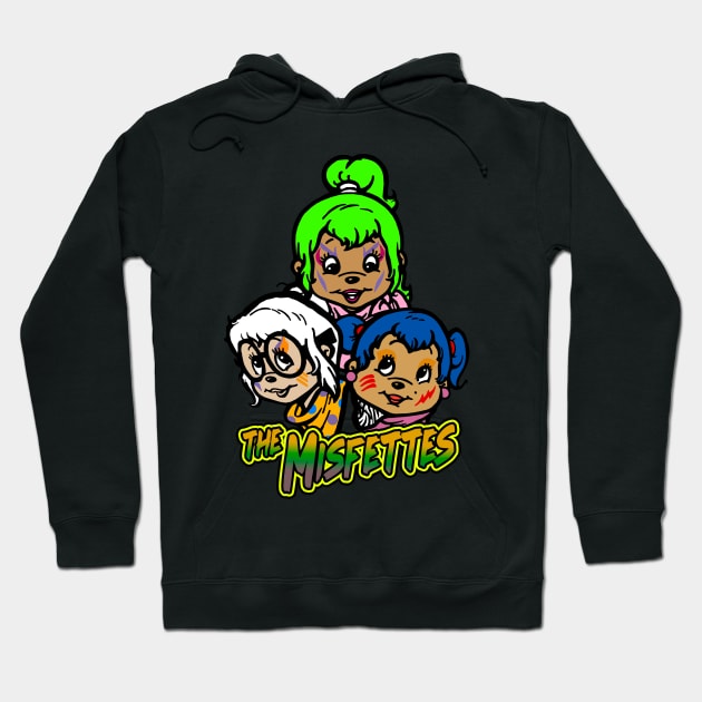 The Misfettes Hoodie by toydejour